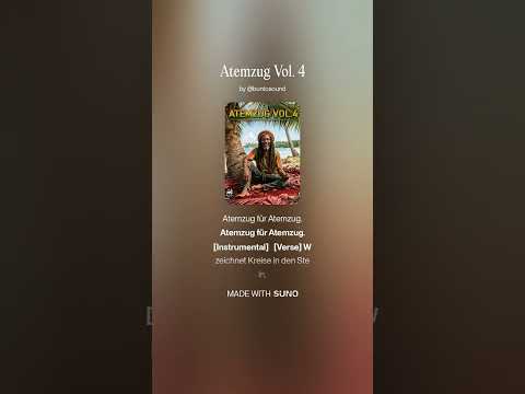 Atemzug Vol  4 BuntoSound – Die perfekte Symbiose aus künstlicher Intelligenz und echter Emotion.