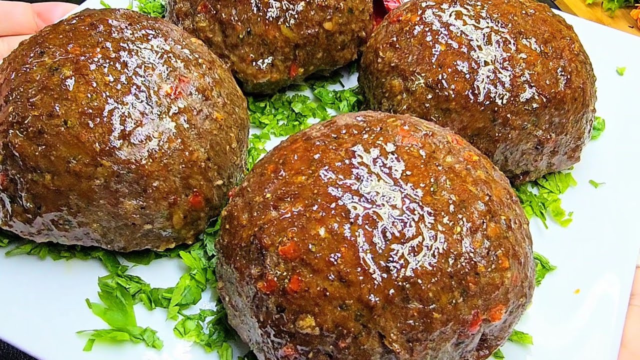 كرات اللحمه المفرومه❗️ بحشوه الرز والخضار❗️ وجبه كامله متكامله❗️ بطريقه جهنميه الكل هيشكرك عليها 👌