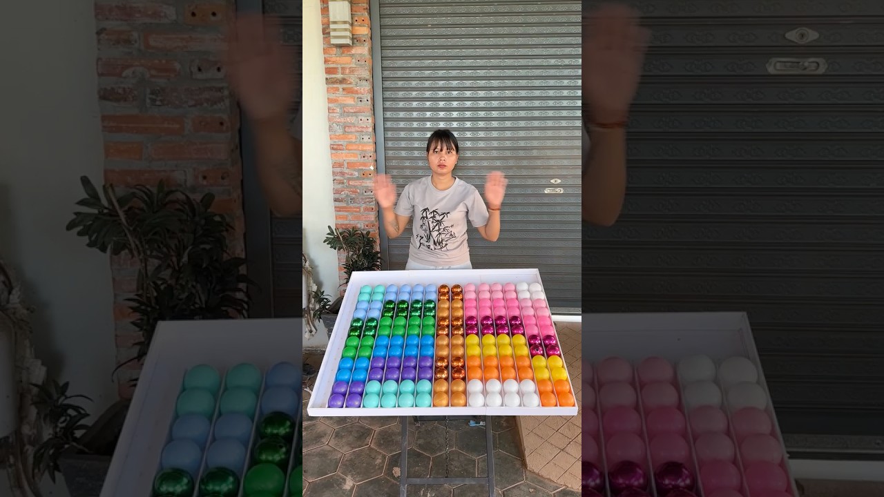 💫 Relax & Enjoy! Color Balls Puzzle Sorting ASMR