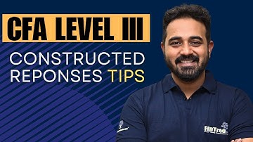 CFA Level III - Constructed Reponses Tips