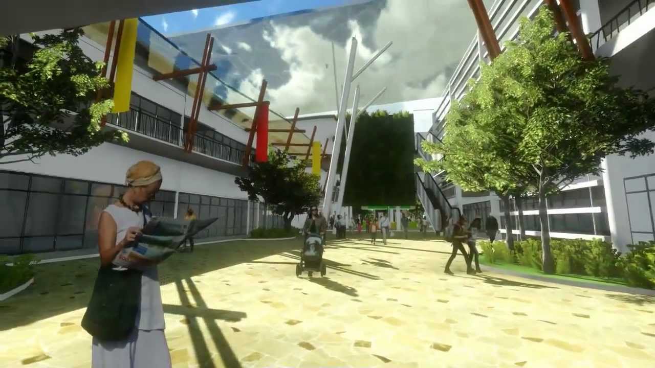 k-park-community-mall-thesis-project-lumion-3d-youtube
