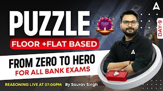 Famous Puzzles (Floor Flat Based) Reasoning for all Bank Exams | Reasoning Tricks by Saurav Singh #7 Profile