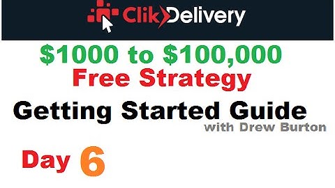 ClikDelivery strategy day 6 2016 Click Delivery Training with Drew Burton