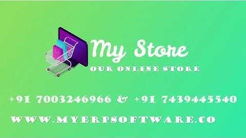 My Store | Mera Online Store | Your Own Shop Name E Commerce App + ERP Software by Softech Solution