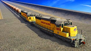 Train Accidents Derailments ✅ LONGEST Trains Another BeamNG RECORD! by CRASHTherapy 13,770 views 1 month ago 8 minutes, 6 seconds