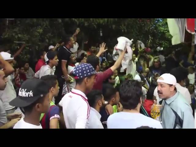 #شاهد  الشوط الاول لمباراة السوبر من محيط نادي الزمالك