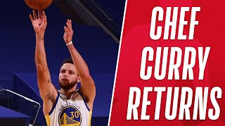 Steph Drops 32 PTS in Return to Action! Steph Drops 32 PTS in Return to Action!
