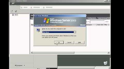 Vsphere within VMware Workstation 7 Part 2 - p1