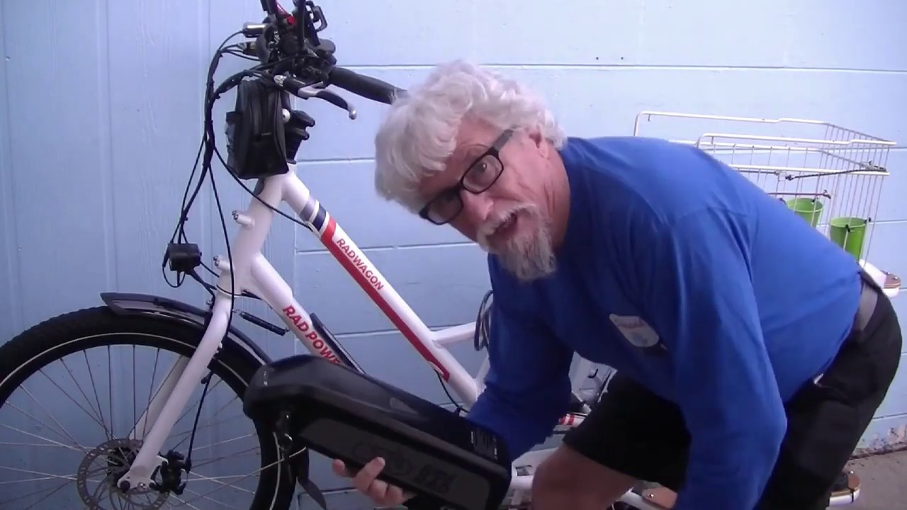 rad power bike battery removal