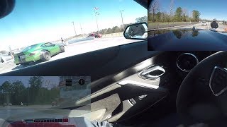 20180304 CPD Pass 01 of 06 6th Gen ZL1 vs Little Green Car