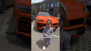 Реакция дочери на Lamborghini Urus 🔥