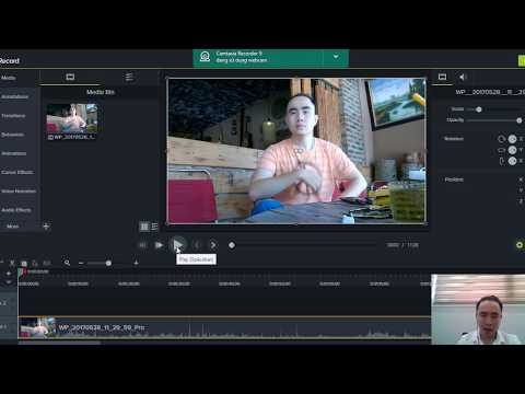 Video Cách lồng tiếng vào video - Camtasia 9 - youtube