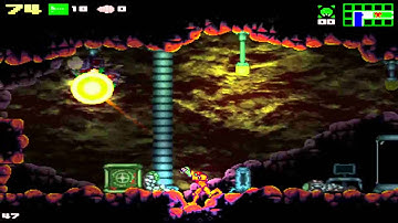 AM2R Demo 1.31 Hard Low % - Area 4 - Dual Alphas - No damage [HD 720p]