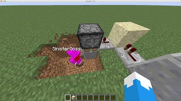 Redstone Tutorials - Button to Lever!