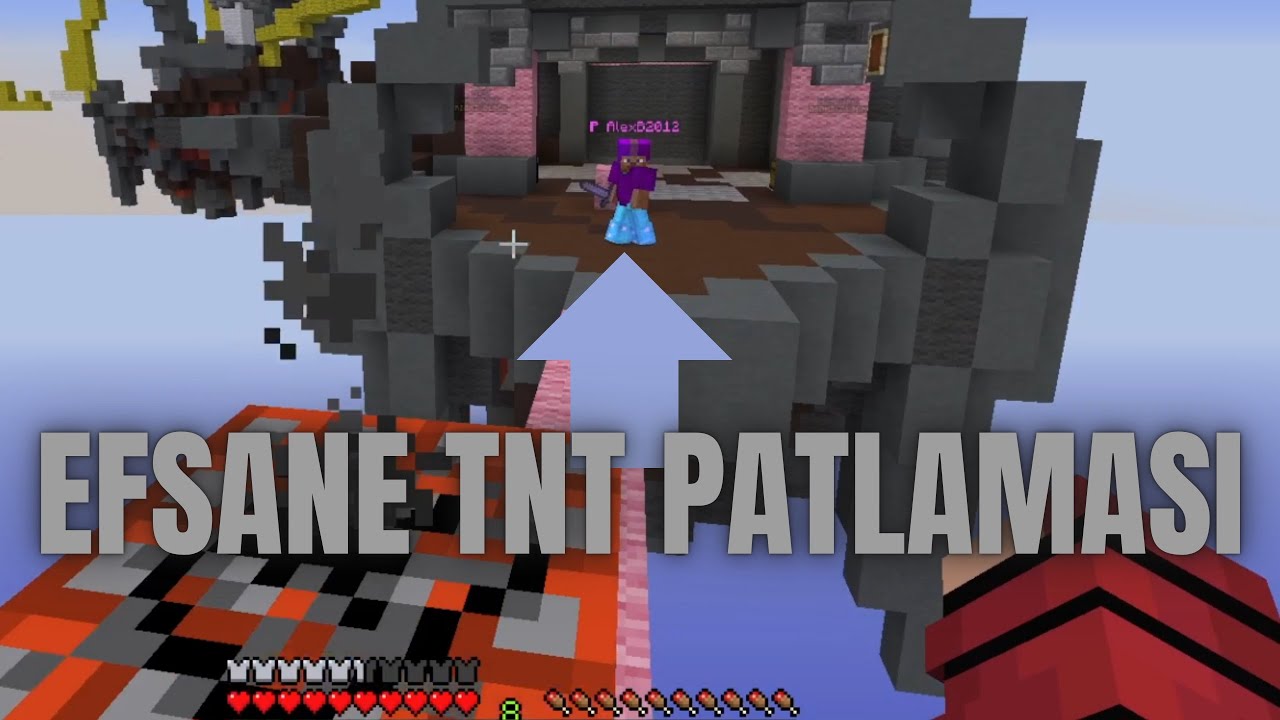 YOK BÖYLE TNT ZIPLAMASI! MİNECRAFT BED WARS #6 - YouTube
