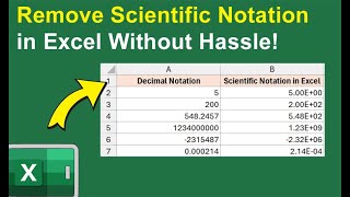 Avoid Confusion: How to Remove Scientific Notation in Excel Without Hassle | Excel Tech & Tricks Profile