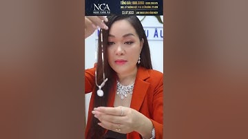 Mặt dây chuyền form vuông bầu nhỏ xinh - Ngọc Châu Âu