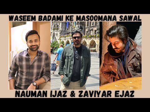 Nauman ijaz with Son Zaviyar Nauman! Waseem Badami🎥