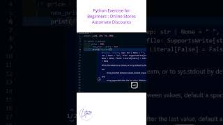 The easiest way to automate discounts 🐍 #python #coding #shorts