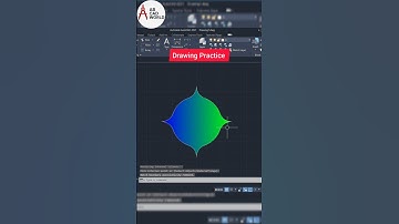 Autocad 2d drawing Practice part 11 || Autocad tutorials | #shorts #autocad #abcadworld