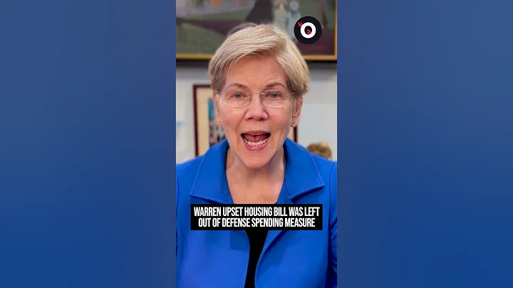 Warren upset housing bill was left out of defense spending measure