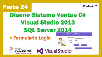Sistema de Ventas C# - Visual Studio 2013 - Sql Server 2014 (24-41) Formulario Login