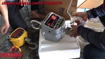 #cantreodientu Cân treo điện tử OCS AAE 2T-3T