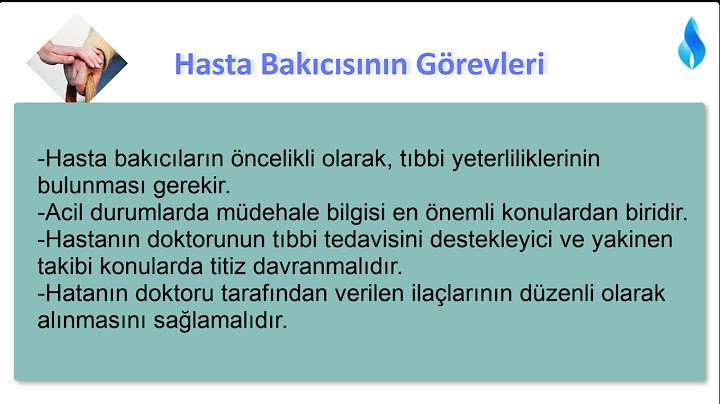 Hasta Bakıcısı Seçerken Dikkat Edilmesi Gerekenler