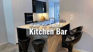How to build a breakfast bar - step by step instructions