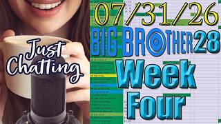 Big Brother 28 Week 4 Stream (07/31/26)