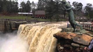 Noccalula Falls Roars