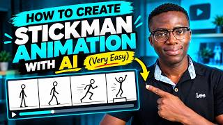 How to Create Stickman Animation with AI ( Very Easy)