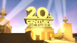 20th Century Pictures Logo 2020-2021 (New Stabilized, NEW FANFARE)
