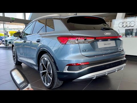 New AUDI Q4 e-tron 2022 - FULL in-depth REVIEW (exterior, interior, infotainment) 40 S line