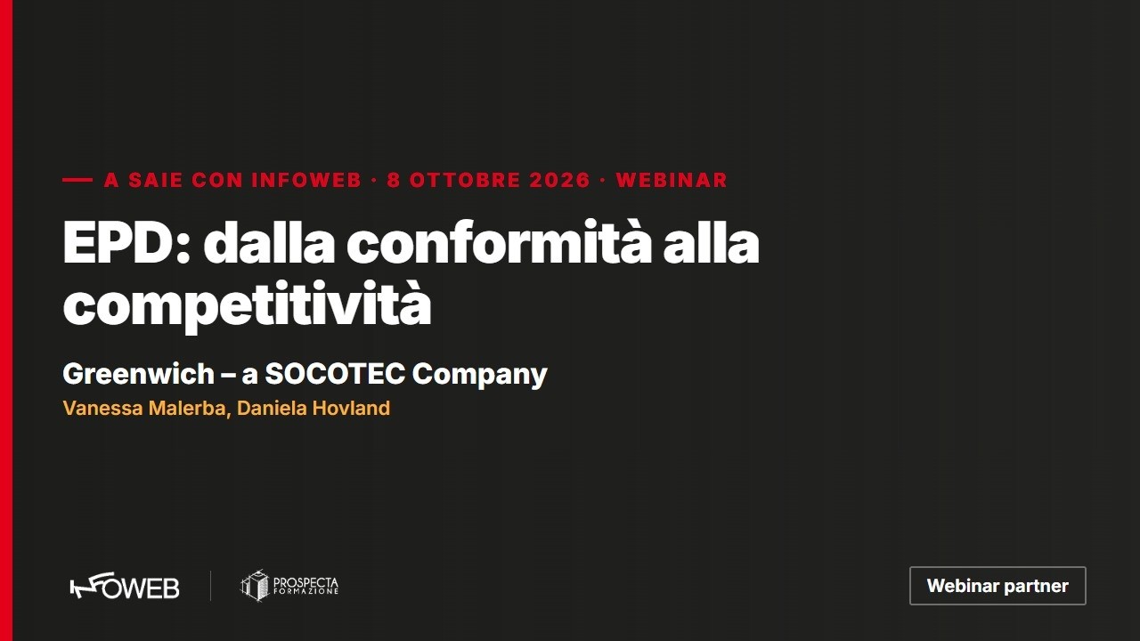 EPD: dalla conformità alla competitività