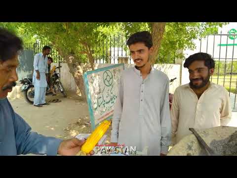 Cooking Corn Cob In Coal Ash | Steamed Corn | Rahim Yar Khan (English/Urdu)