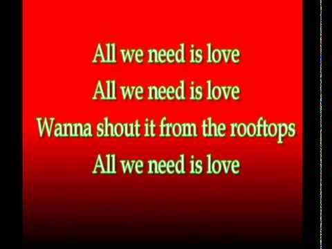 Ricki Lee - All We Need Is Love (Lyrics)
