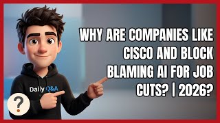 Why Are Companies Like Cisco and Block Blaming AI for Job Cuts? | 2026