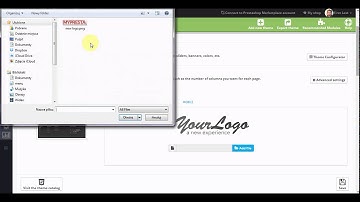 How to change shop logo in prestashop