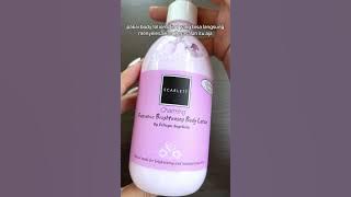 body lotion Scarlett charming untuk solusi kulit kering dan kusam | link di bio