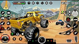 Monster Truck Mega Ramp Racing Stunts Simulator 🎮 Gt Car Stunts Driving 3D - Android Gameplay #14