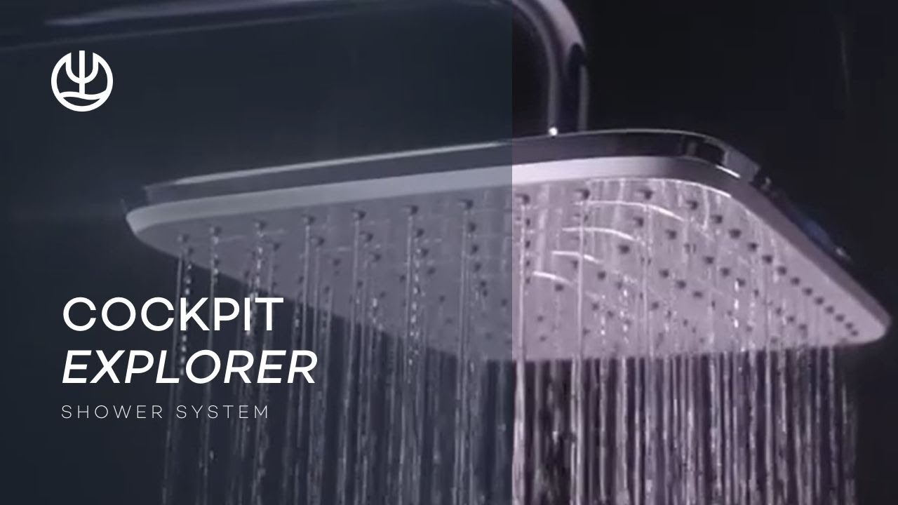 Coloana de dus cu baterie termostatata Kludi Cockpit Explorer