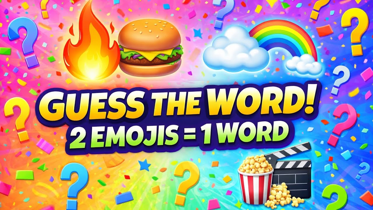 Guess the word! 2 emojis= 1 word/Are you ready?