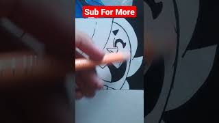 Day 49 - Drawing Colette from Brawl Stars | Mohit Artz | #shorts