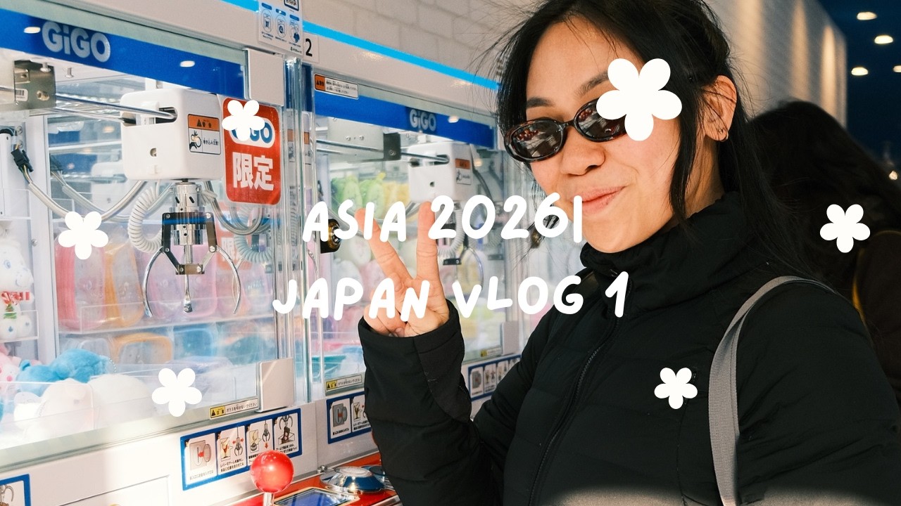 Asia 2026| Visiting my sister in Japan, Mister Donut, Sushi, Hokkaido Milk!