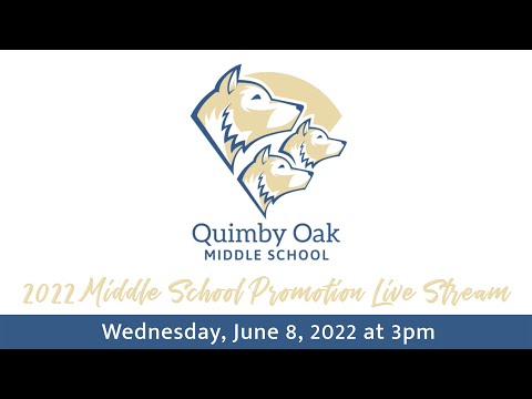 2022 Quimby Oak Middle School Promotion Ceremony