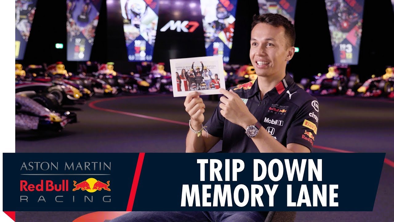 Alex Albon Takes A Trip Down Memory Lane - YouTube