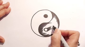 How to Draw a Yin Yang
