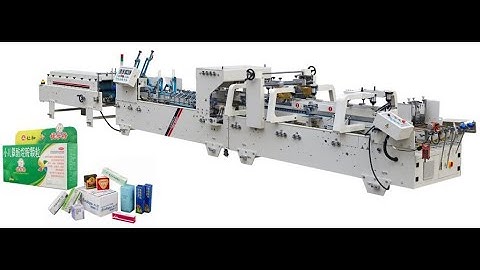 Auto Pre fold & Lock bottom Folder Gluer Model SHH-AG