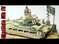 British Matilda Mk III / IV in desert Caunter scheme (Tamiya 1/35 scale model)